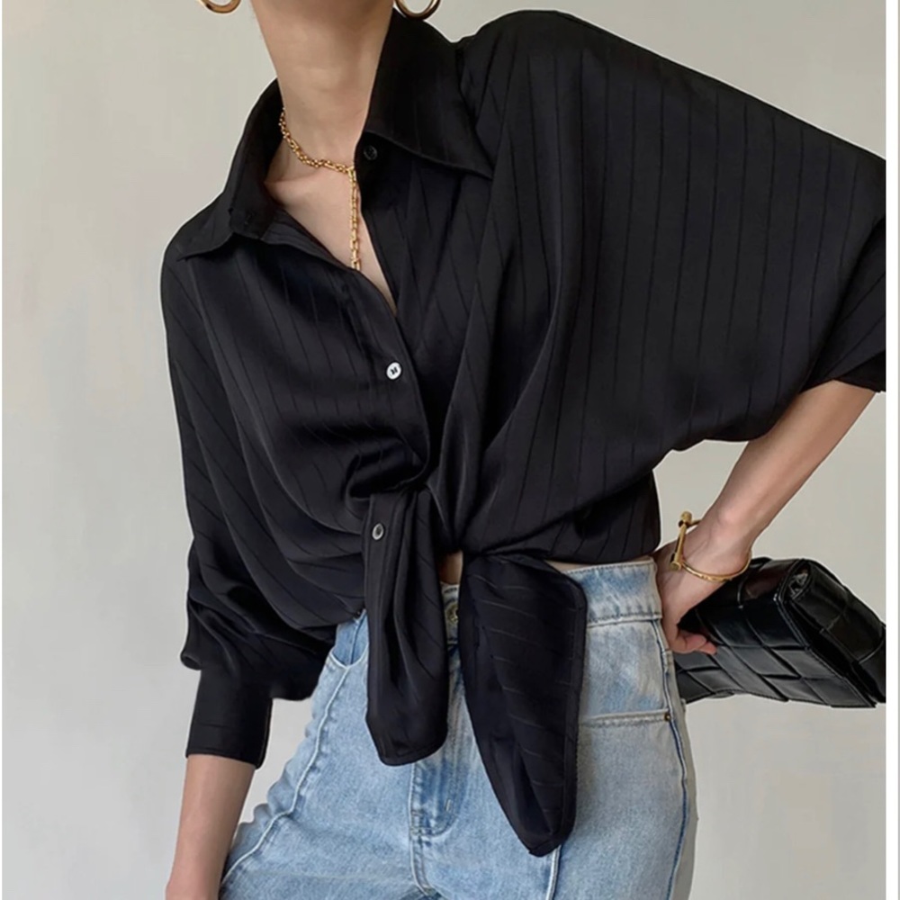 Oversized button up shirt